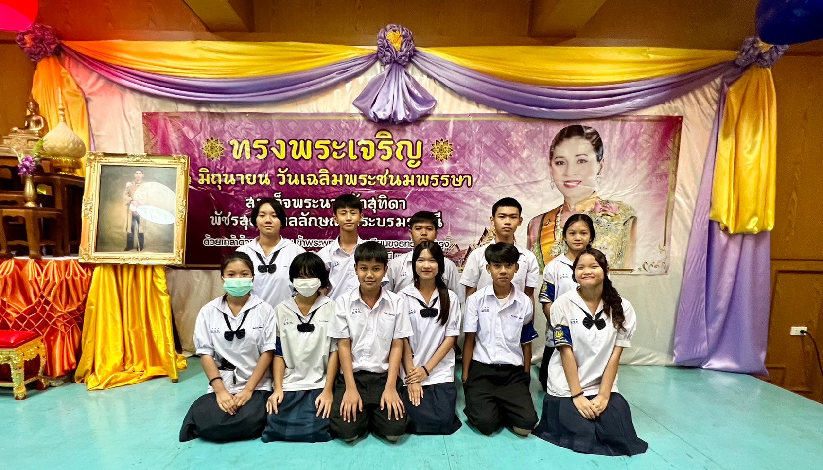 ประชาสัมพันธ์, โรงเรียนขจรทรัพย์อำรุง, วันเฉลิมพระชนมพรรษา